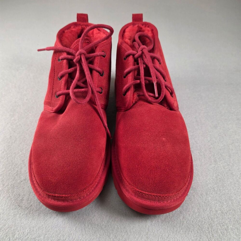 UGG Neumel Suede Chukka Boots – Women's Size 11 Red